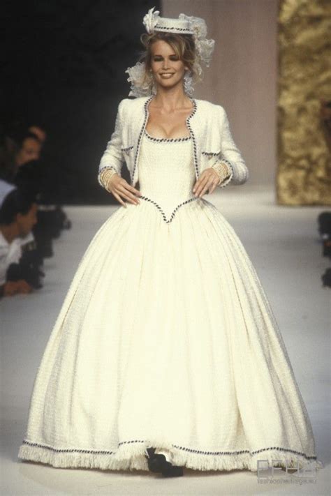 chanel fall 1992 couture|chanel couture show 1992.